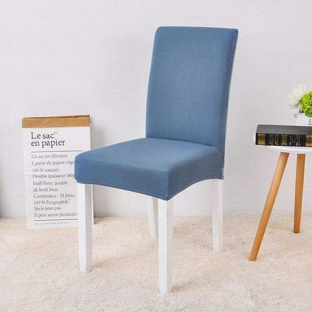 Housse de Chaise Bleu Slate 913