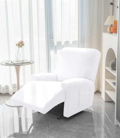 Housse de Fauteuil Relax Blanc 347