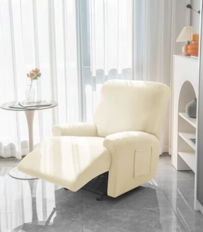 Housse de Fauteuil Relax Blanc Cassé 339