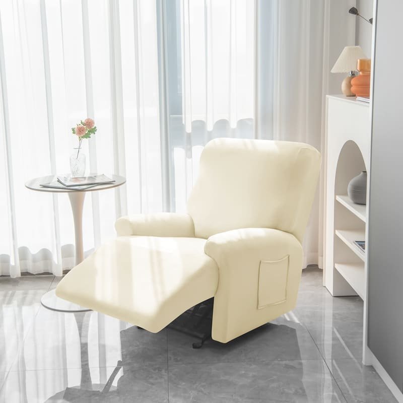 Housse de Fauteuil Relax Blanc Cassé 339