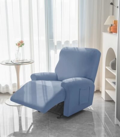 Housse de Fauteuil Relax Bleu gris 340