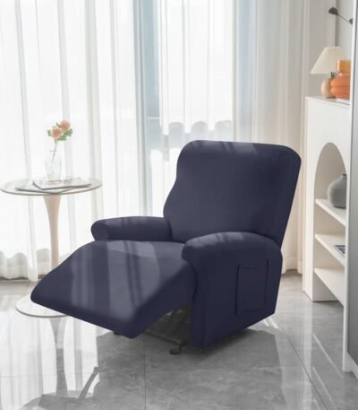 Housse de Fauteuil Relax Bleu Marine 345