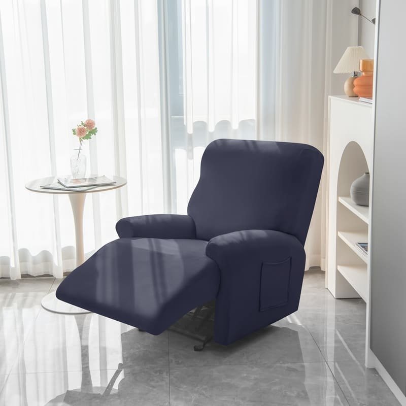 Housse de Fauteuil Relax Bleu Marine 345