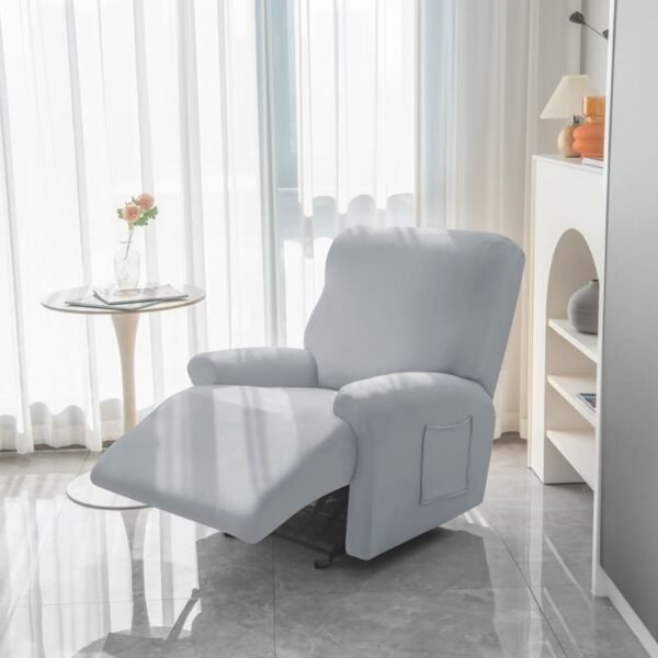 Housse de Fauteuil Relax Gris Clair 343