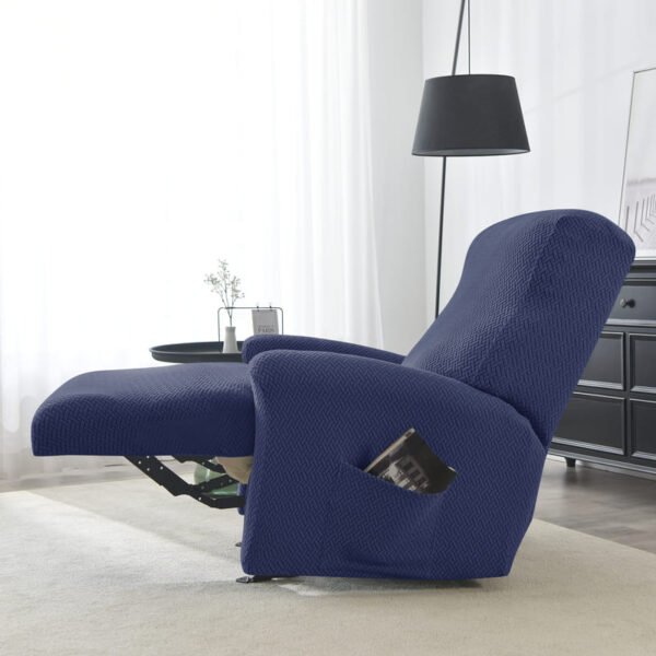 Housse de Fauteuil Relax Microfibre Bleu Marine 310